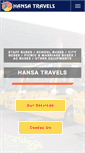 Mobile Screenshot of hansatravels.com